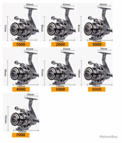 Moulinet De Pêche Carnassiers, Mer, Surfcasting 6000 5.5:1 M3 Avec Bobine De Rechange -Magasin De Matériel De Pêche 00030 Moulinet de peche carnassiers mer surfcasting 6000 5.5 1 M3 avec bobine de rechange